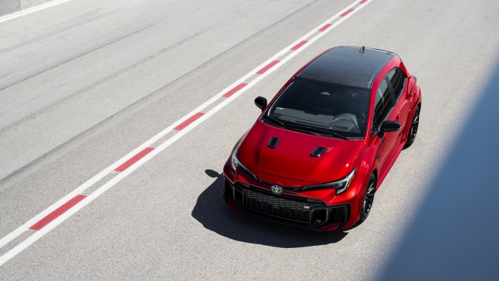 Toyota GR Corolla Premium Plus 2026. Desktop wallpaper