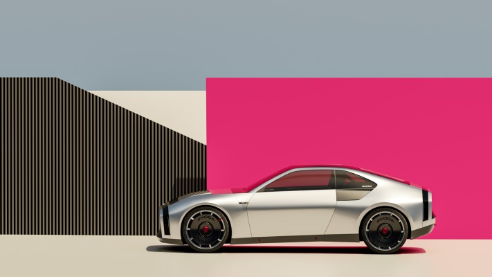 Skoda 110 R Coupé Concept 2025. Desktop wallpaper