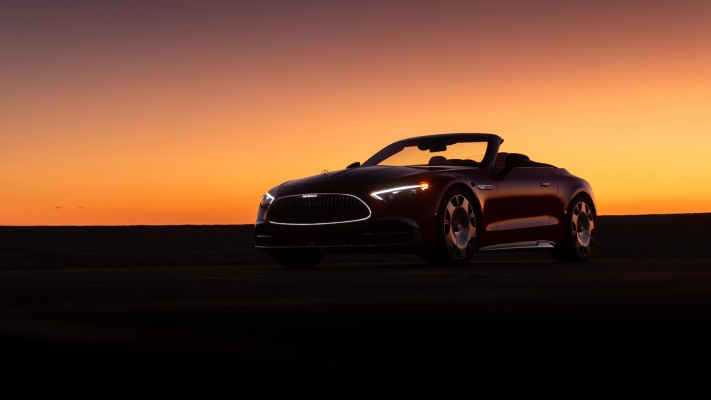 Mercedes-Maybach SL 680 Monogram USA Version 2026. Desktop wallpaper