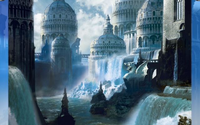 Ravnica: City of Guilds - Island. Desktop wallpaper