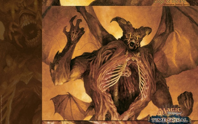 Time Spiral - Liege of the Pit. Desktop wallpaper
