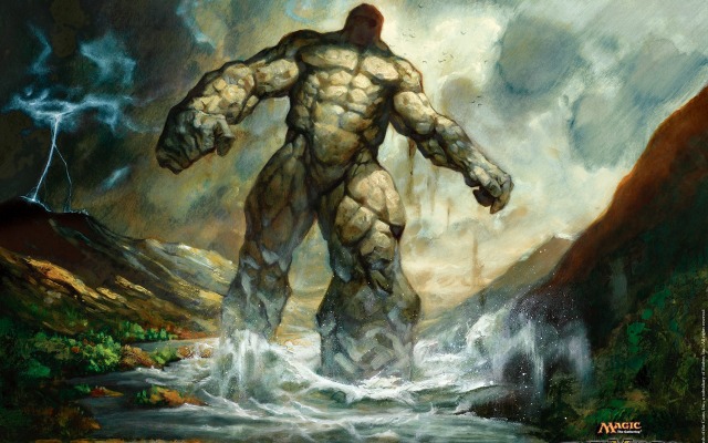Tenth Edition - Colossus of Sardia. Desktop wallpaper
