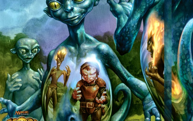 Lorwyn - Mirror Entity. Desktop wallpaper