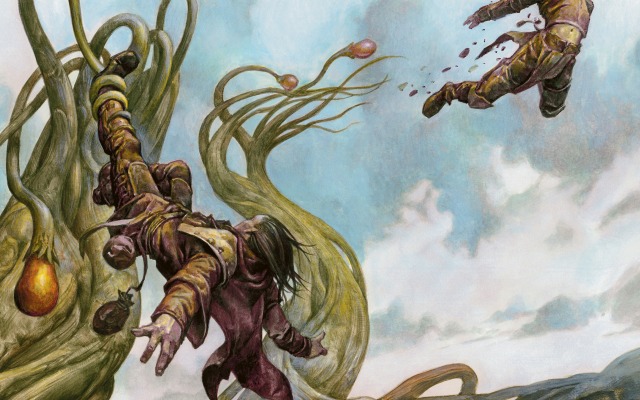 Zendikar - Whiplash Trap. Desktop wallpaper
