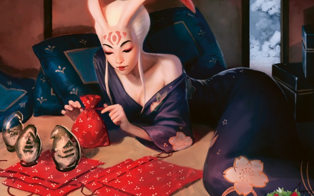 Holiday Card - Gifts Given. Desktop wallpaper