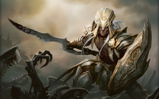 New Phyrexia - Puresteel Paladin. Desktop wallpaper
