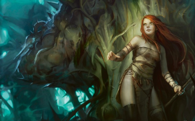 New Phyrexia - Melira, Sylvok Outcast. Desktop wallpaper