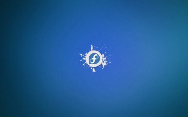 Fedora. Desktop wallpaper