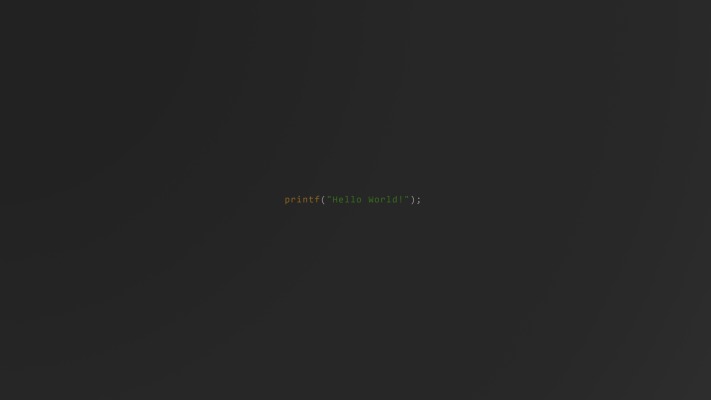 Hello World. Desktop wallpaper