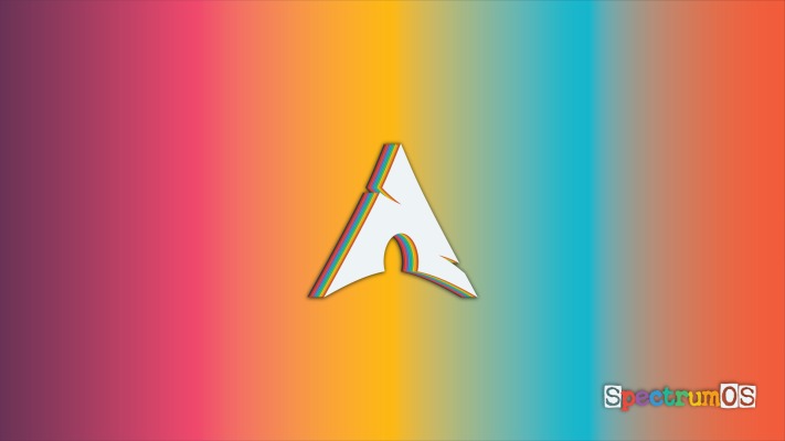 SpectrumOS. Desktop wallpaper