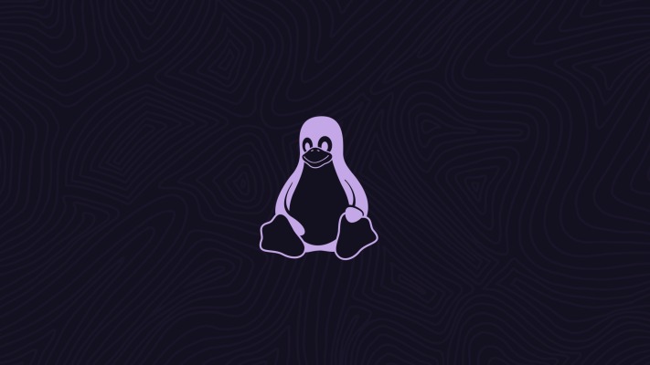 Tux. Desktop wallpaper