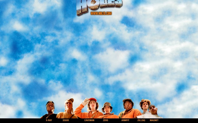 Holes. Desktop wallpaper