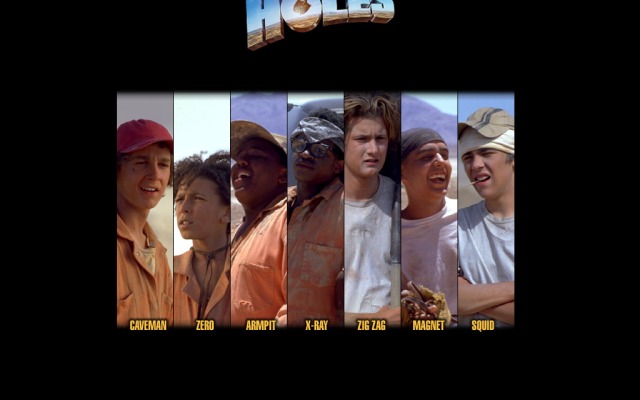 Holes. Desktop wallpaper