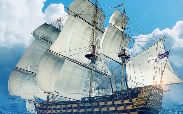Ships. Desktop wallpaper