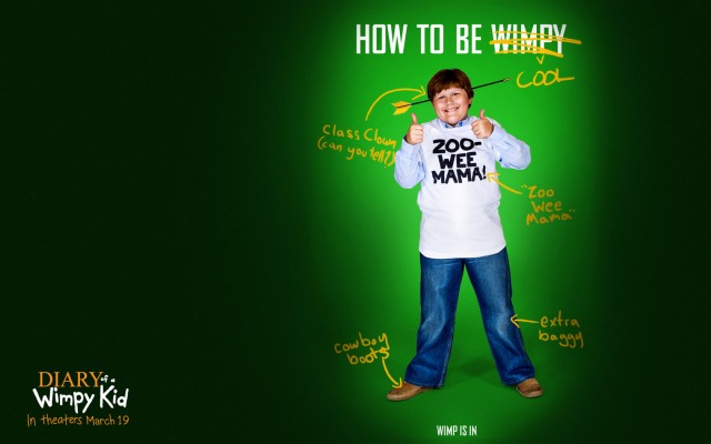 Diary of a Wimpy Kid. Desktop wallpaper