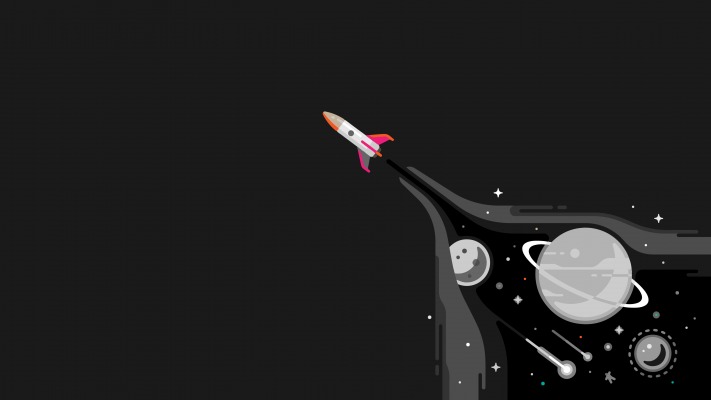 Space. Desktop wallpaper