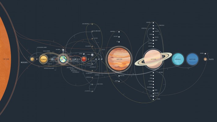 Space. Desktop wallpaper
