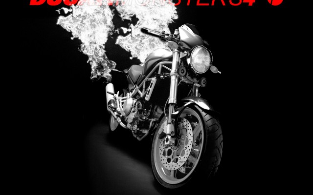 Motorbikes. Desktop wallpaper