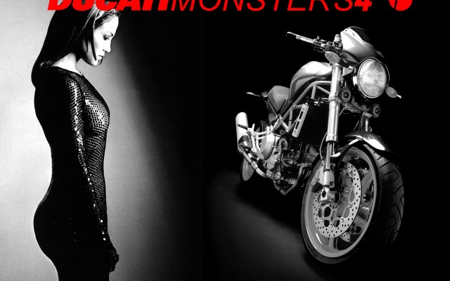 Motorbikes. Desktop wallpaper