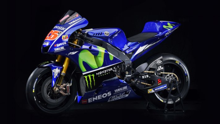 Yamaha YZR-M1. Desktop wallpaper
