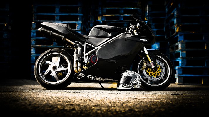 Motorbikes. Desktop wallpaper
