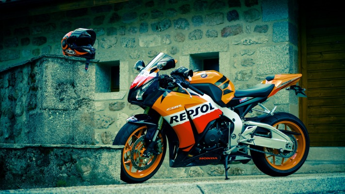 Motorbikes. Desktop wallpaper