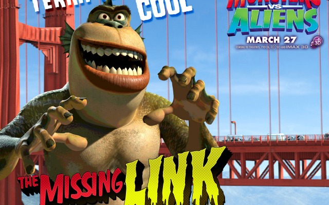 Monsters vs. Aliens. Desktop wallpaper