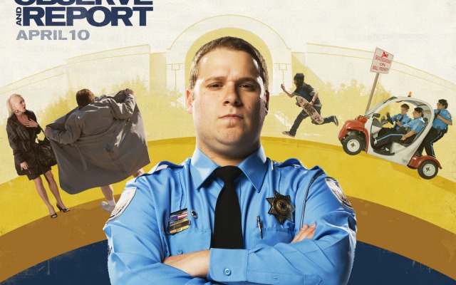 Observe and Report. Desktop wallpaper