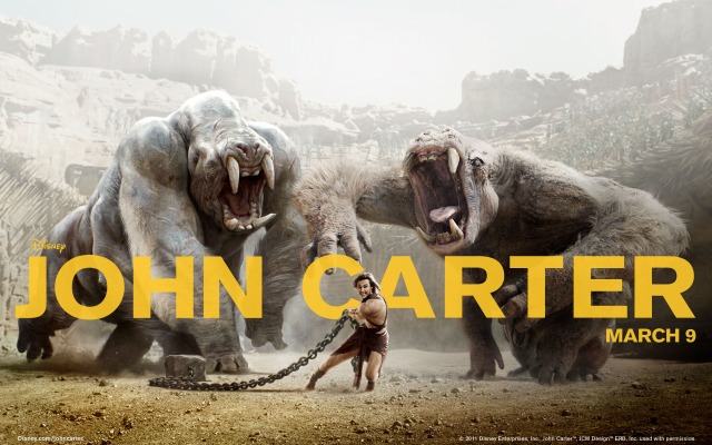 John Carter. Desktop wallpaper