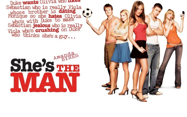 She's the Man. Desktop wallpaper