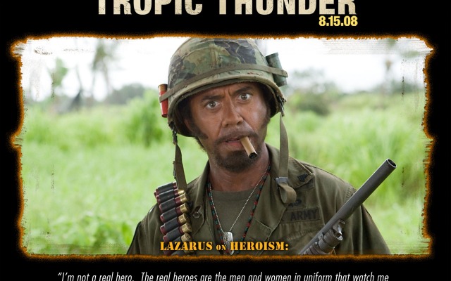 Tropic Thunder. Desktop wallpaper