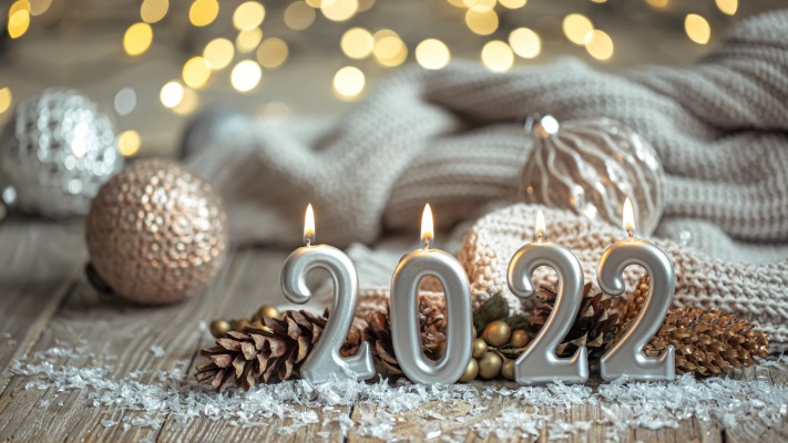 New Year 2022. Desktop wallpaper