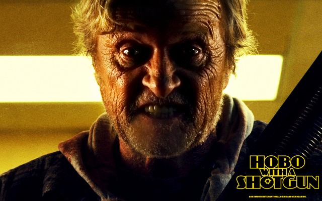 Hobo with a Shotgun. Desktop wallpaper