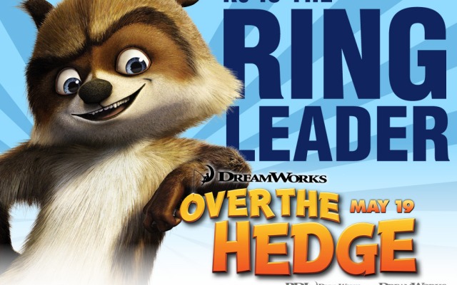 Over the Hedge. Desktop wallpaper