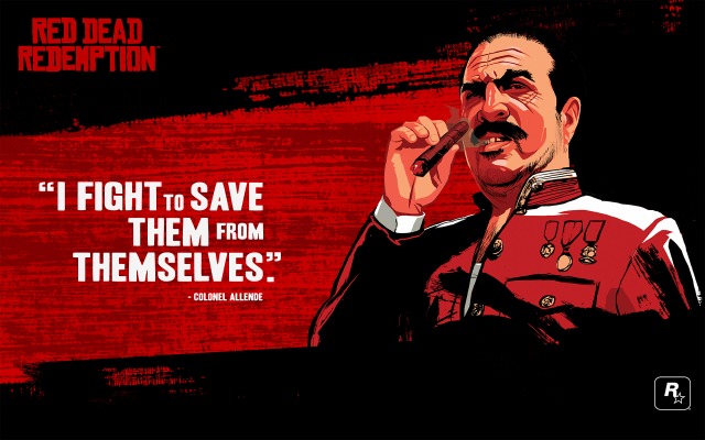 Red Dead Redemption. Desktop wallpaper