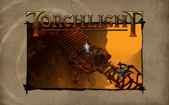 Torchlight. Desktop wallpaper