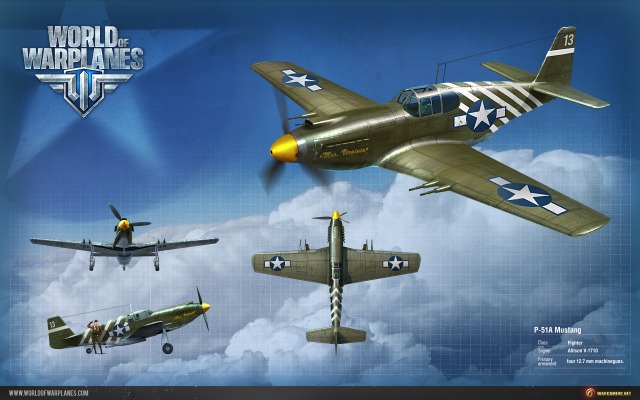 World of Warplanes. Desktop wallpaper
