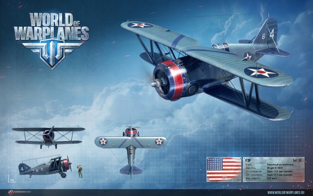 World of Warplanes. Desktop wallpaper