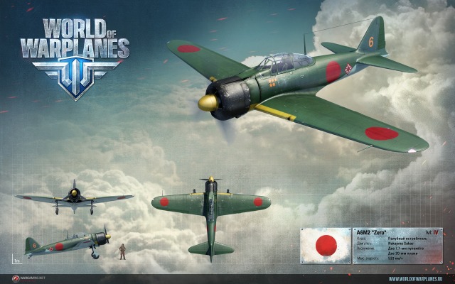 World of Warplanes. Desktop wallpaper