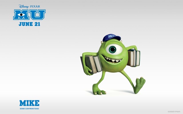 Monsters University. Desktop wallpaper