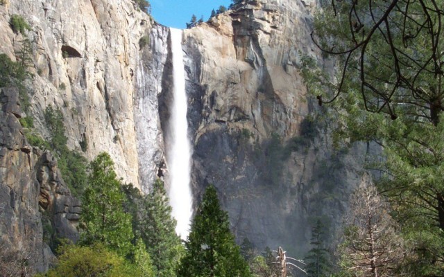 Waterfalls. Desktop wallpaper
