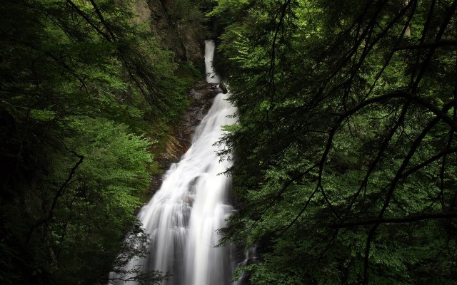 Waterfalls. Desktop wallpaper