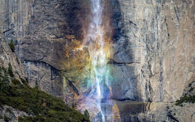 Waterfalls. Desktop wallpaper
