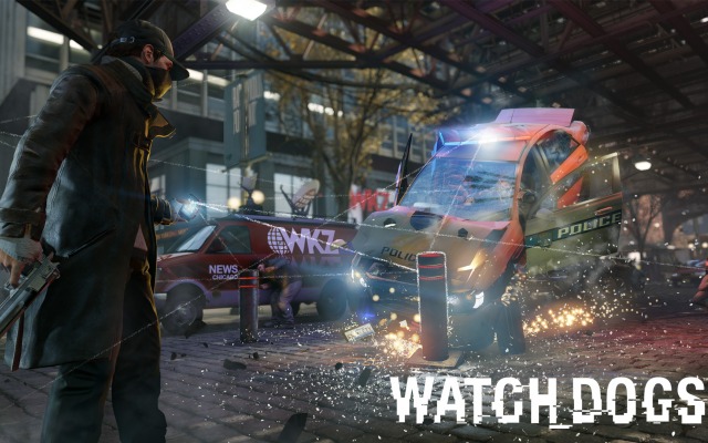 Watch Dogs. Desktop wallpaper