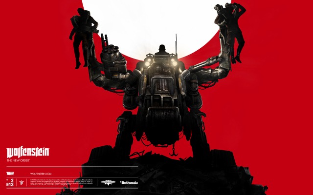 Wolfenstein: The New Order. Desktop wallpaper