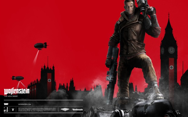Wolfenstein: The New Order. Desktop wallpaper