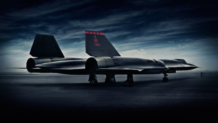 Lockheed SR-71 Blackbird. Desktop wallpaper