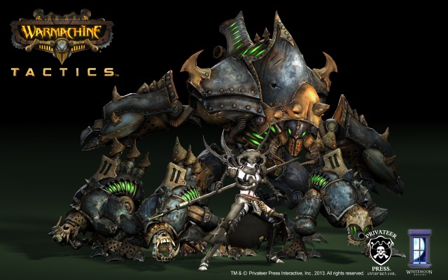 WARMACHINE: Tactics. Desktop wallpaper