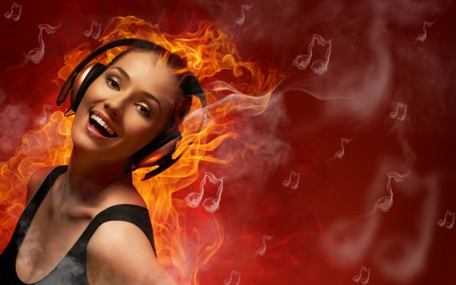 Music. Desktop wallpaper