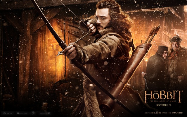 Hobbit: The Desolation of Smaug, The. Desktop wallpaper